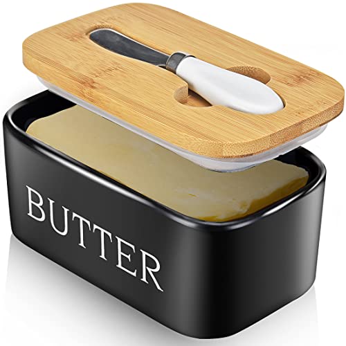 AISBUGUR Große Butterdose für 250g Butter, Butterdose mit...