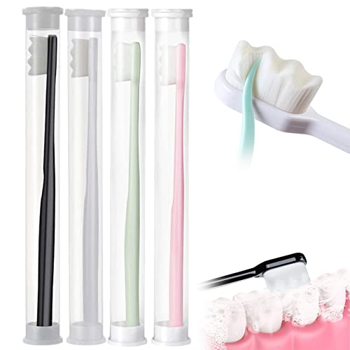 BREVI Nordic-Inspired Premium Nano Toothbrush, Adult Extra Soft...