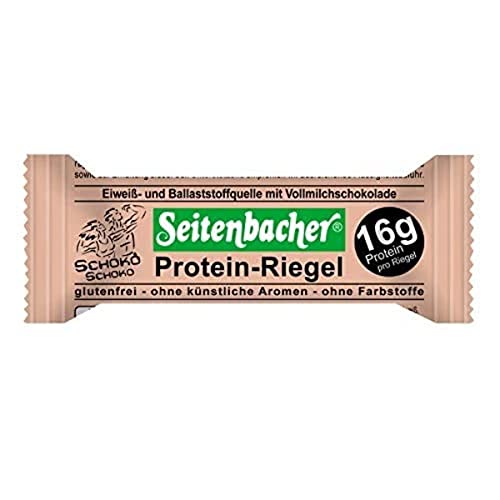 Seitenbacher Protein Riegel Schoko I 16g/60g = 27% Protein I...