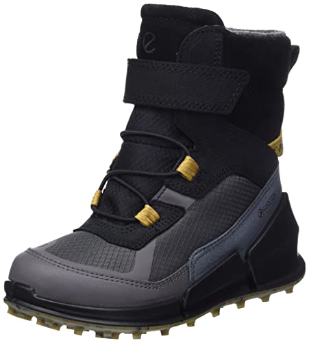 Ecco Biom K2 Mid-Cut Boot, Multicolor Magnet Black, 33 EU