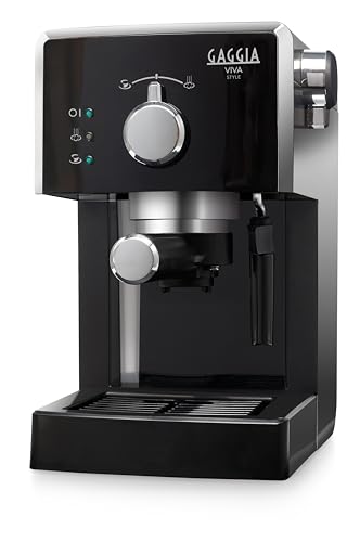 Gaggia RI8433/11 Viva Style Manuelle Espressomaschine, für...