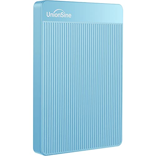 UnionSine Externe Festplatte 320GB ultradünn tragbar 2,5 Zoll...