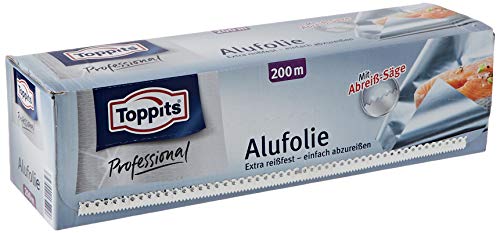 Toppits Alufolie 200 m, 1er Pack (1 x 1 Stück)
