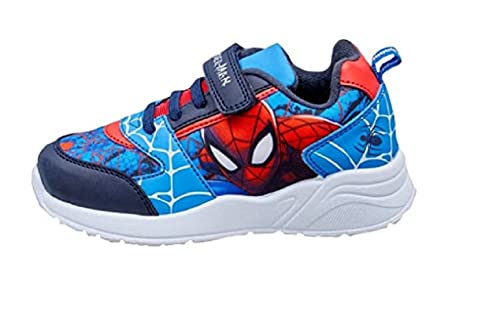 Marvel Jungen Spiderman Sneaker rot Größe 39-47, blau, 24 EU