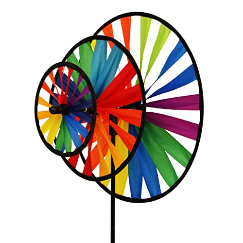 CIM Windspiel - Magic Wheel Triple - UV-beständig und wetterfest...