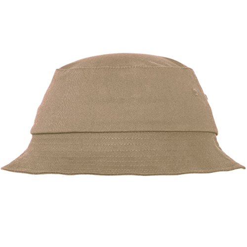 Flexfit Cotton Twill Bucket Hat - Unisex Anglerhut für Damen und...