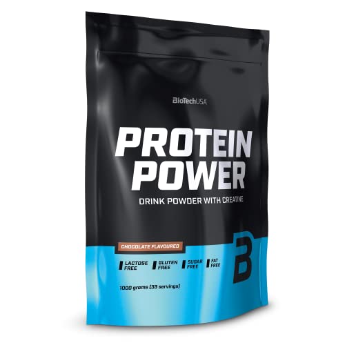 BioTechUSA Protein Power - Hoher Proteingehalt, zuckerfrei,...