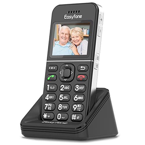 Easyfone T100 GSM Großtasten Seniorenhandy ohne Vertrag,...