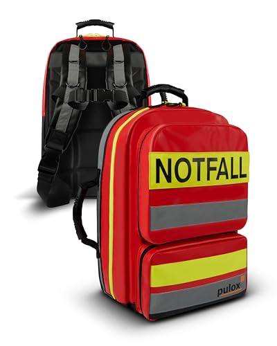 PULOX Erste-Hilfe-Rucksack, Notfallrucksack inklusive...