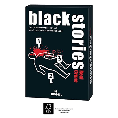 moses. 105442 black stories Real Crime Edition, 50 rabenschwarze...