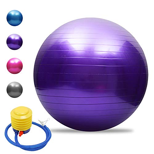 TOMSHOO Anti-Burst Yoga Ball verdickt Stabilit?t Balance Ball...