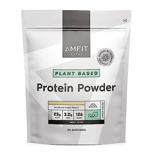 Amazon-Marke: Amfit Nutrition Pflanzliches Proteinpulver,...