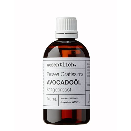 Avocadoöl kaltgepresst 100ml - 100% reines Öl (Persea...