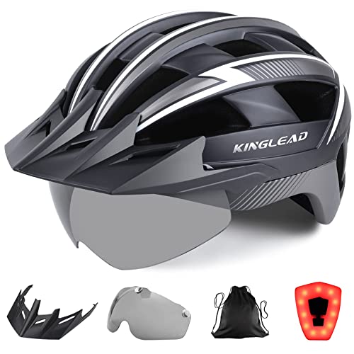 KINGLEAD Fahrradhelm für Erwachsene Herren Damen mit...
