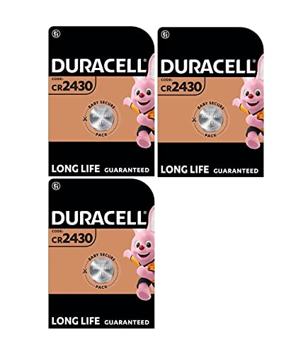 DURACELL 3 Blister mit je 1 Lithium-Knopfzelle Electronics CR...