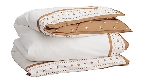 GANT Stars Bettdeckenbezug einzeln Farbe WARM Khaki Größe...