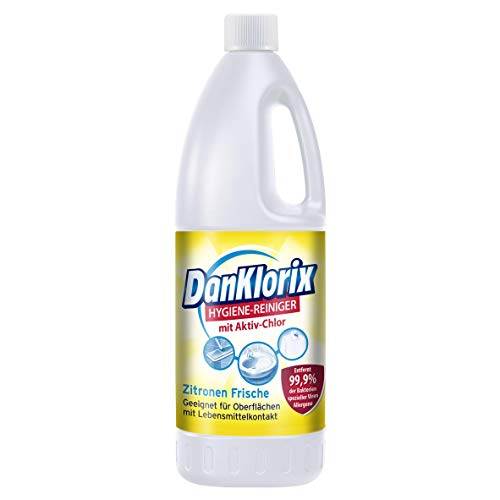 DanKlorix Hygiene Reiniger Zitronenfrische, 1,5L - hygienische...