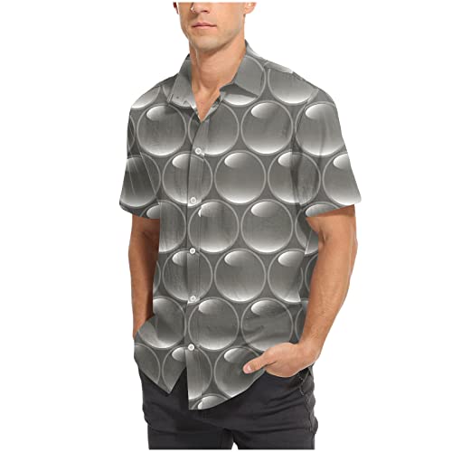 T-Shirt Herren Set Hawaii Outfit Herren T Shirt Reverskragen...
