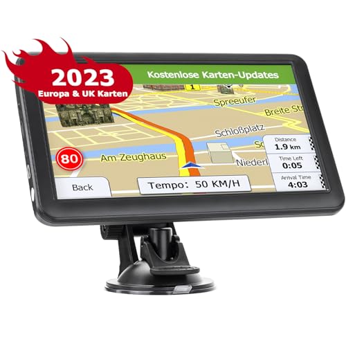 Navigationsgerät für Auto, LKW Navi 7 Zoll GPS Navigation...