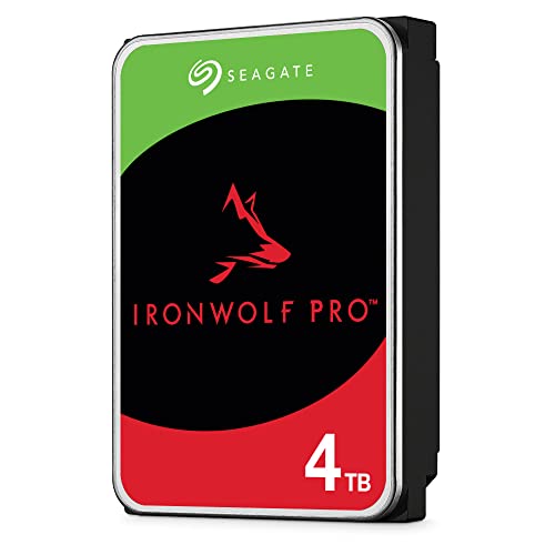 Seagate IronWolf Pro, 4 TB, NAS, interne Festplatte, CMR 3,5 Zoll...