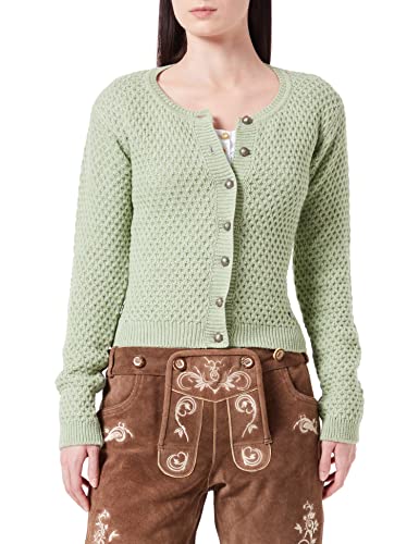 Stockerpoint Damen Juliette Jacket Strickjacke, Linde, 36 EU