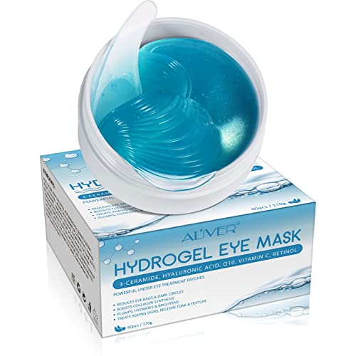 Augenpads 60pcs Eye Pads Hyaluronsäure Collagen Eye Patch,Anti...