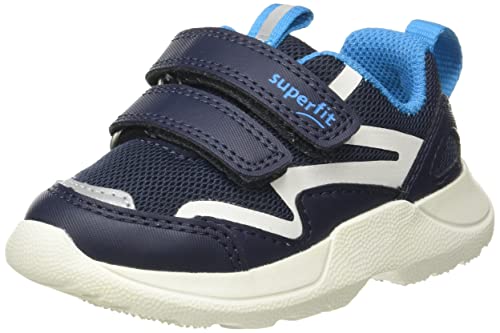 Superfit Jungen Rush Sneaker, Blau Türkis 8000, 24 EU