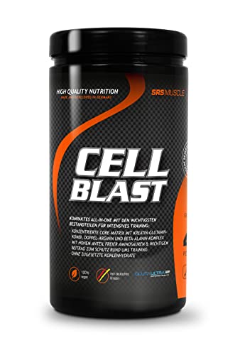 SRS Muscle - Cell Blast, 800 g, Orange | Lean Muscle All-in-one |...