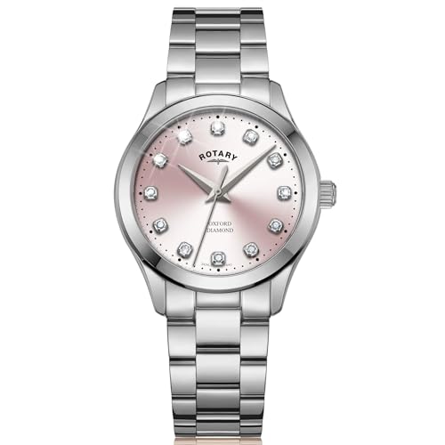 Rotary Oxford Ladies Pink Watch LB05092/07/D