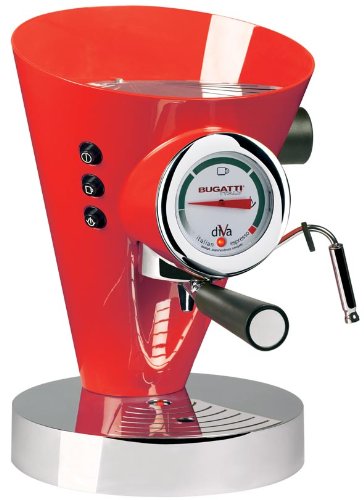BUGATTI Diva - Espressomaschine Hot Red