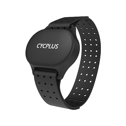 CYCPLUS Herzfrequenzmesser Armband, Bluetooth 5.1 ANT+ HR Monitor...
