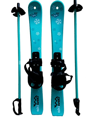 Kinderski Babyski Mit Skistocken - Alter 2-4