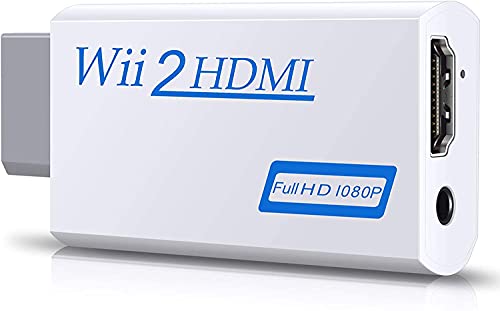 Wii zu HDMI Adapter,Wii Hdmi 1080P/720P Full HD Konverter und...