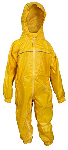 Dry Kids Regenanzug für Kinder - Gelb 9/10 Jahre