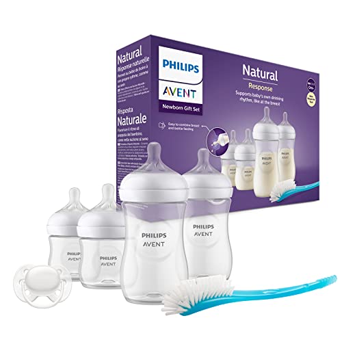 Philips Avent Babyflaschen Natural Response, Geschenkset für...