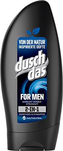 Duschdas 2 in 1 Duschgel & Shampoo für Männer mit markant...