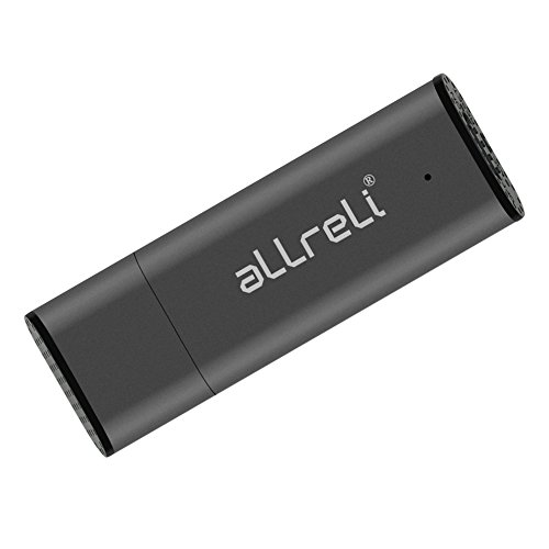 aLLreLi Digital Diktiergerät CP00341 [2-in-1] 8GB Mini USB...
