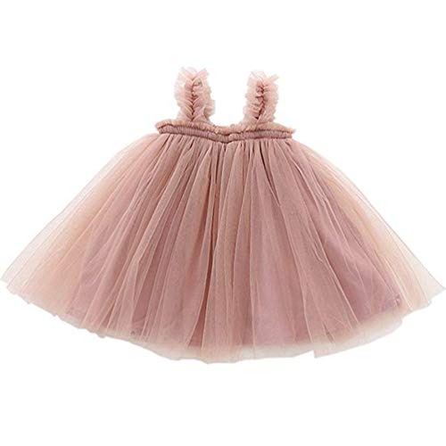 Ugitopi Baby Mädchen Kleinkind Tutu Kleid ärmellose Prinzessin...