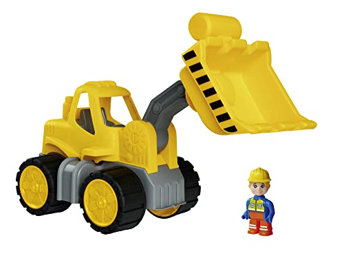 BIG-Power-Worker Radlader + Figur - Spielzeug Auto ideal für...