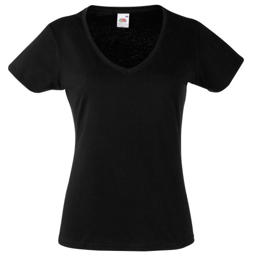Fruit of the Loom Lady-Fit Valueweight Damen T-Shirt,...