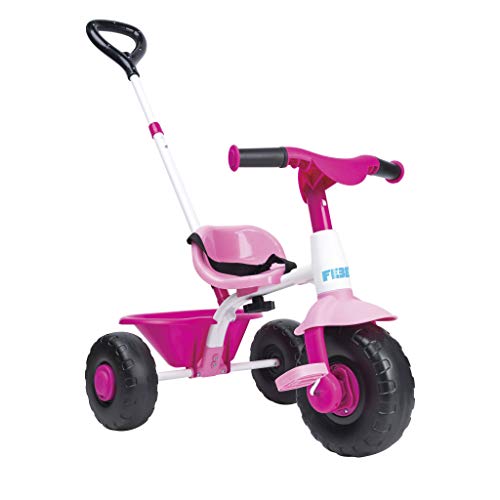 FEBER- Dreirad Trike 2 Mädchen von 1 bis 3 Jahre alt, Rosa,...