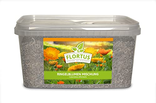 FLORTUS Ringelblume Mischung | Ringelblumen Samen 1 kg |...