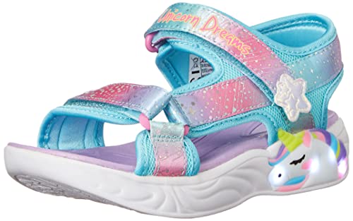 Skechers Mädchen Sandale S Lights - Unicorn Dreams - Majestic...