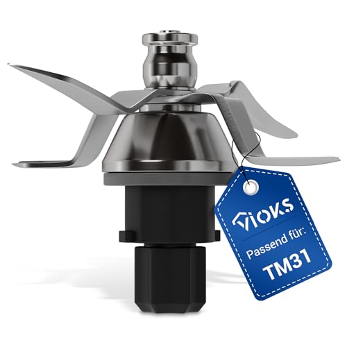 VIOKS Mixmesser Ersatz für Thermomix Messer TM31 - Ersatzmesser...