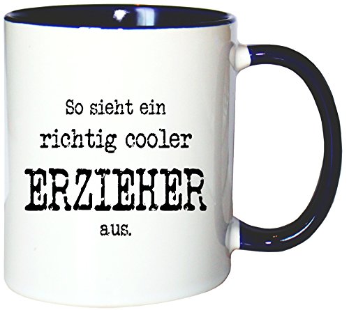 Mister Merchandise Kaffeetasse Becher So Sieht EIN richtig Cooler...
