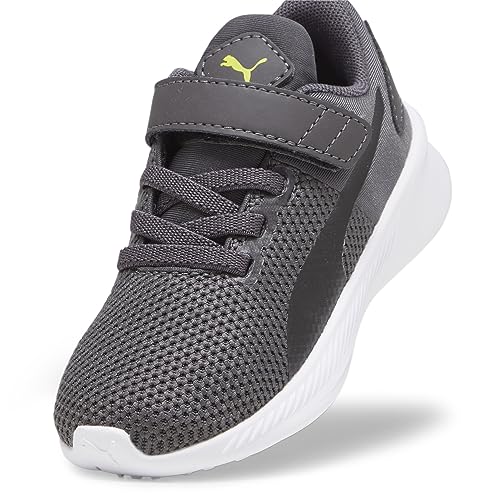 PUMA Unisex Baby Flyer Runner V INF Sneaker, Grau (Dark Coal Puma...