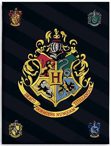 BERONAGE Große Harry Potter Hogwarts Wohndecke 150 x 200 cm...