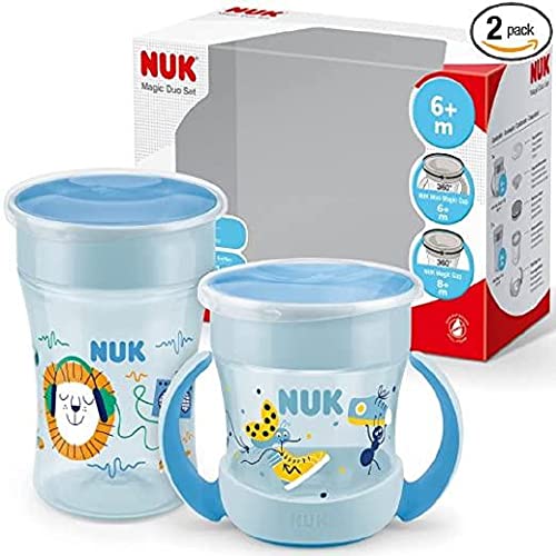 NUK Magic Cup & Mini Cup Trinklernbecher, Duo-Set |...