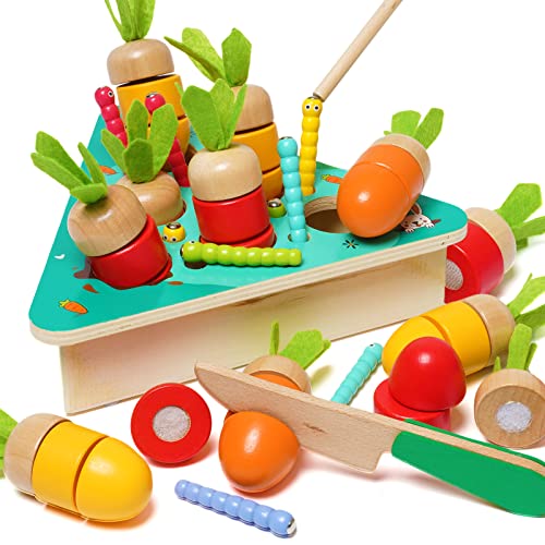 Montessori Spielzeug für Kleinkinder Spielen Sie Schneiden von...