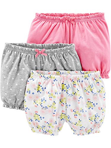 Simple Joys by Carter's Baby-Mädchen 3-Pack Bloomer...